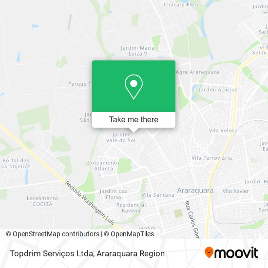 Topdrim Serviços Ltda map