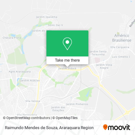 Raimundo Mendes de Souza map