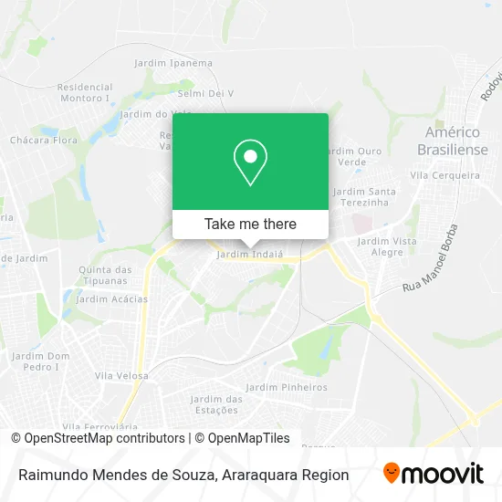 Raimundo Mendes de Souza map