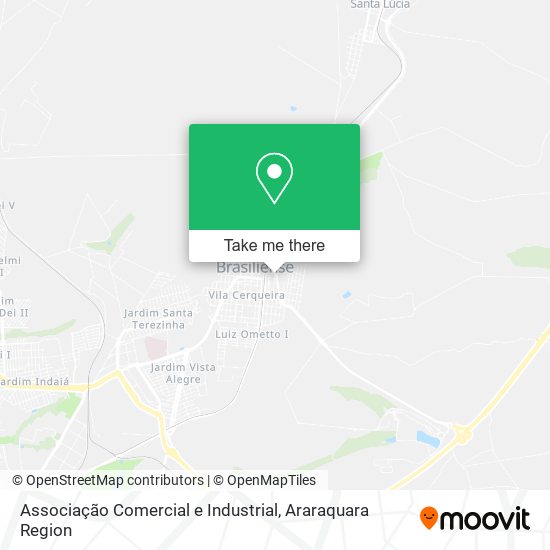 Associação Comercial e Industrial map