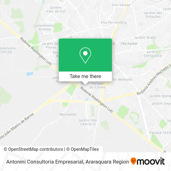 Antonini Consultoria Empresarial map