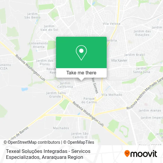 Texeal Soluções Integradas - Servicos Especializados map