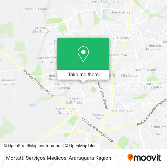 Mortatti Serviços Medicos map