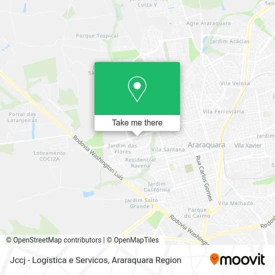 Jccj - Logística e Servicos map