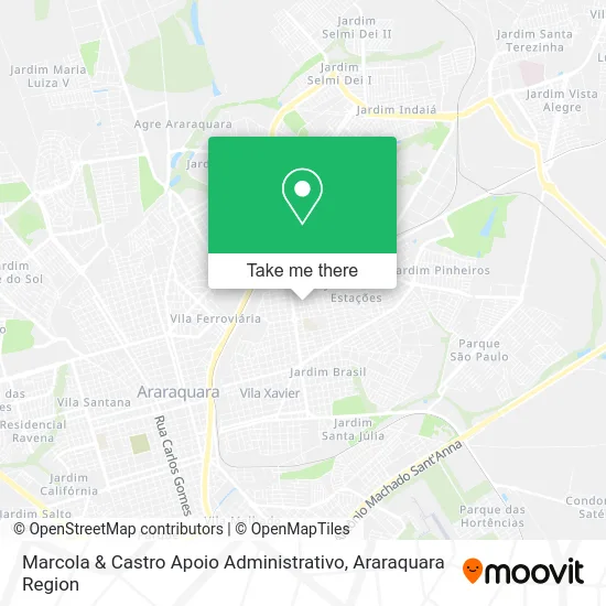 Marcola & Castro Apoio Administrativo map