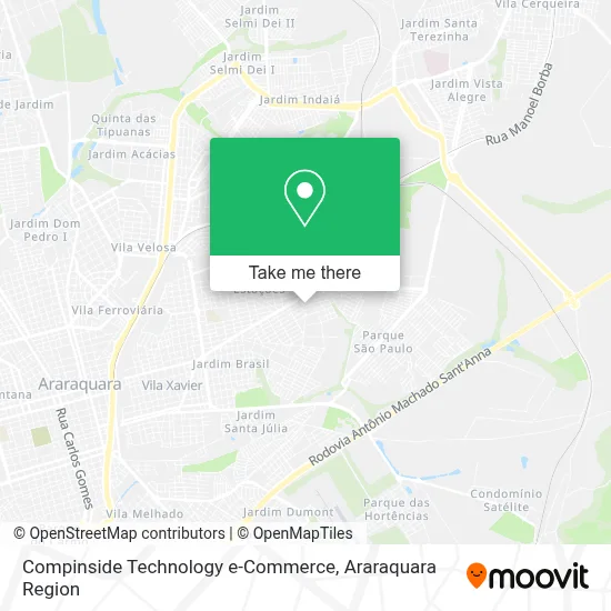 Compinside Technology e-Commerce map