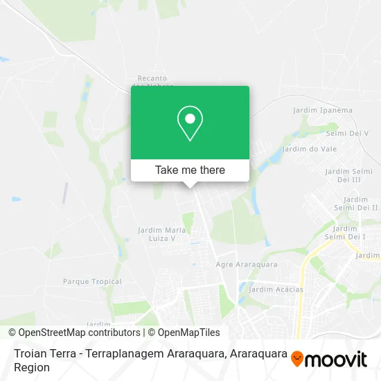 Troian Terra - Terraplanagem Araraquara map