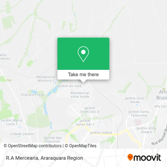 R.A Mercearia map