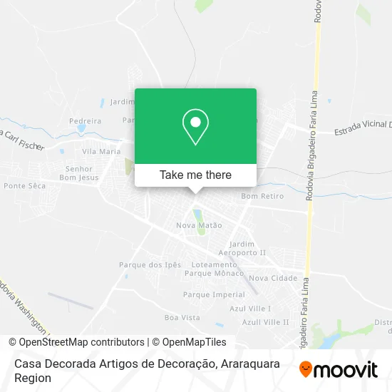 Casa Decorada Artigos de Decoração map