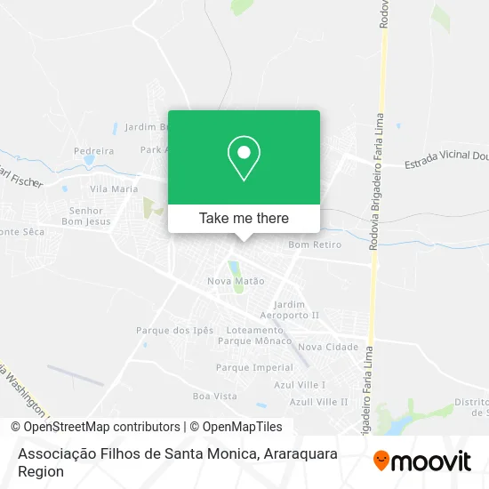 Associação Filhos de Santa Monica map