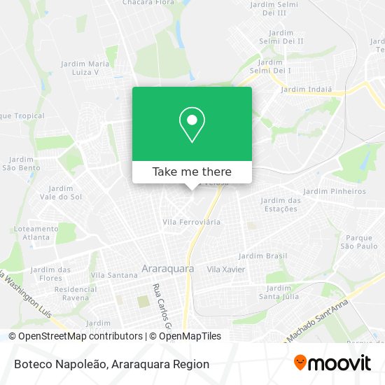Boteco Napoleão map