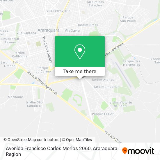 Avenida Francisco Carlos Merlos 2060 map
