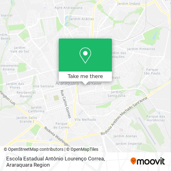 Escola Estadual Antônio Lourenço Correa map
