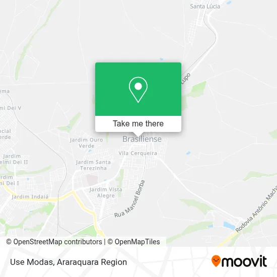 Use Modas map
