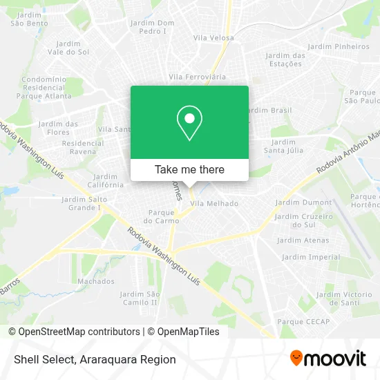 Shell Select map