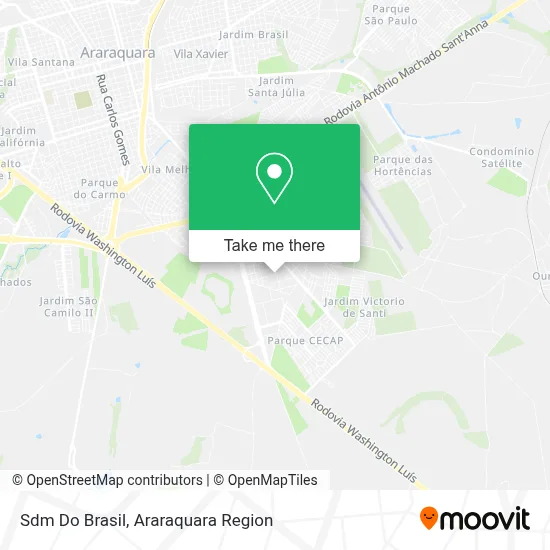 Sdm Do Brasil map