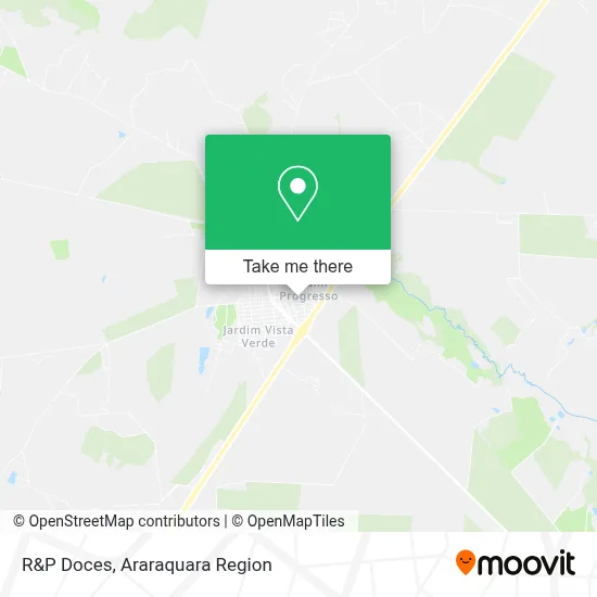 R&P Doces map