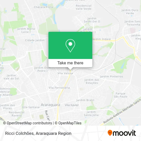 Ricci Colchões map