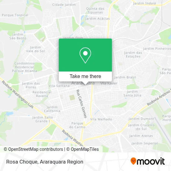 Rosa Choque map