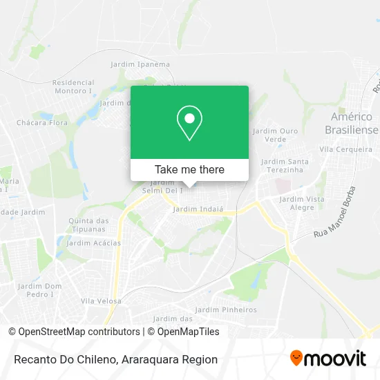 Recanto Do Chileno map