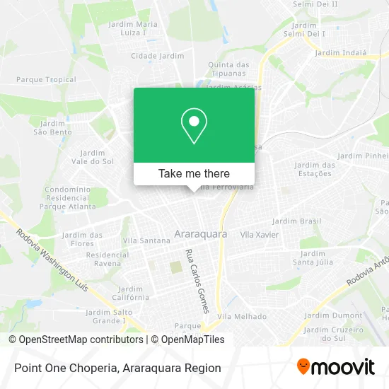 Point One Choperia map
