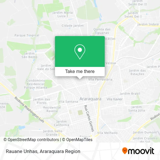 Rauane Unhas map