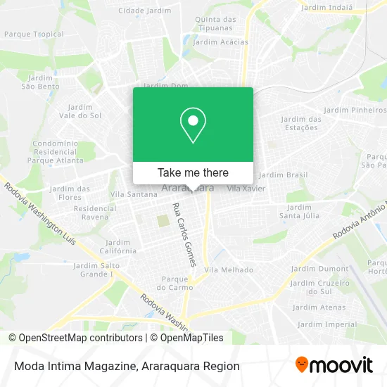 Moda Intima Magazine map