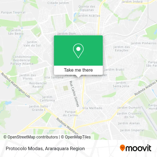 Protocolo Modas map