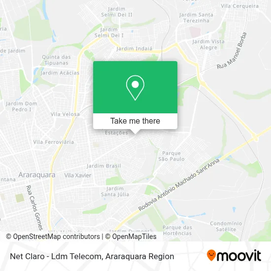 Net Claro - Ldm Telecom map