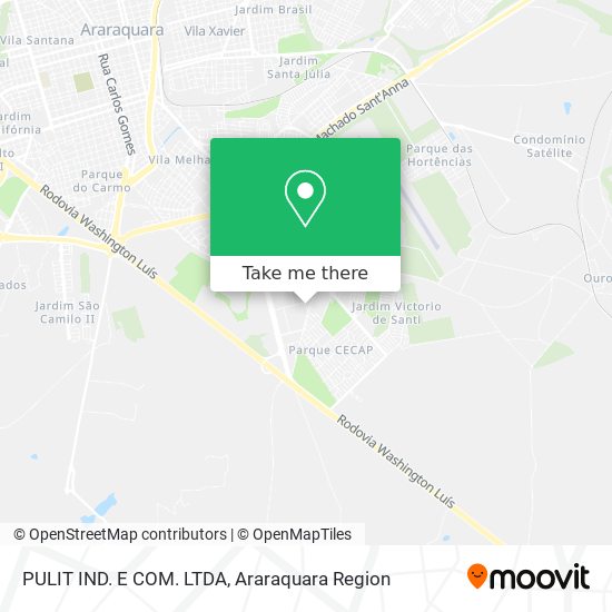 PULIT IND. E COM. LTDA map