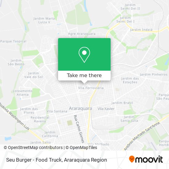 Seu Burger - Food Truck map