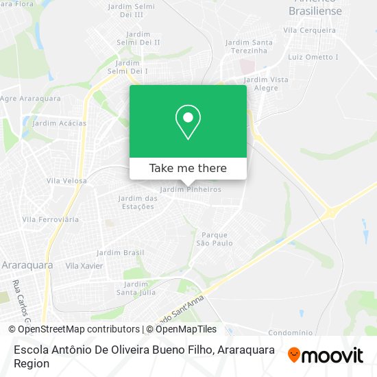 Escola Antônio De Oliveira Bueno Filho map