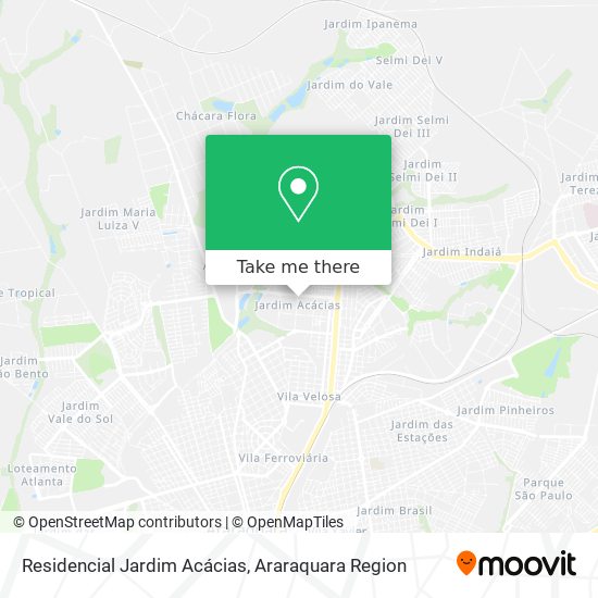 Residencial Jardim Acácias map