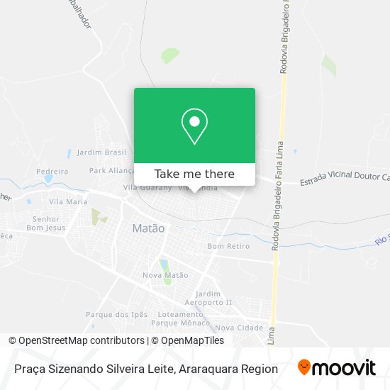Praça Sizenando Silveira Leite map