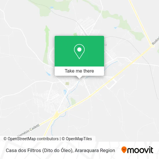 Casa dos Filtros (Dito do Óleo) map
