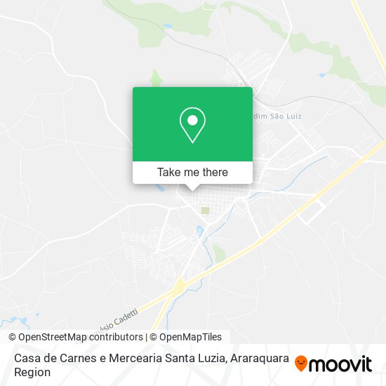 Casa de Carnes e Mercearia Santa Luzia map