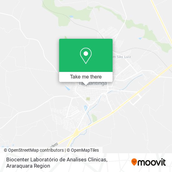 Biocenter Laboratório de Analises Clinicas map