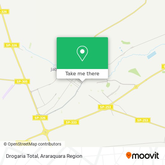 Drogaria Total map