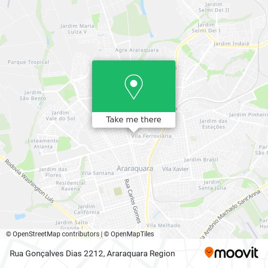 Rua Gonçalves Dias 2212 map