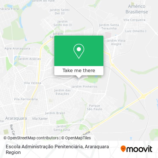 Escola Administração Penitenciária map