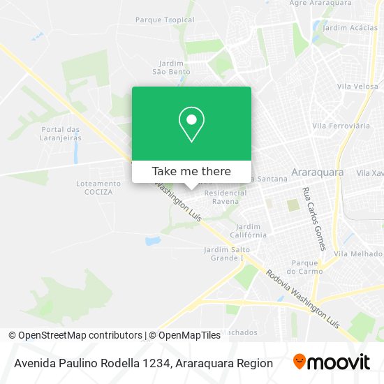 Avenida Paulino Rodella 1234 map