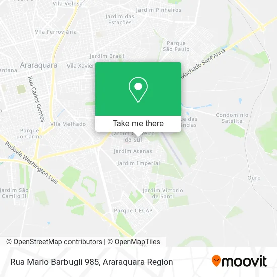 Rua Mario Barbugli 985 map