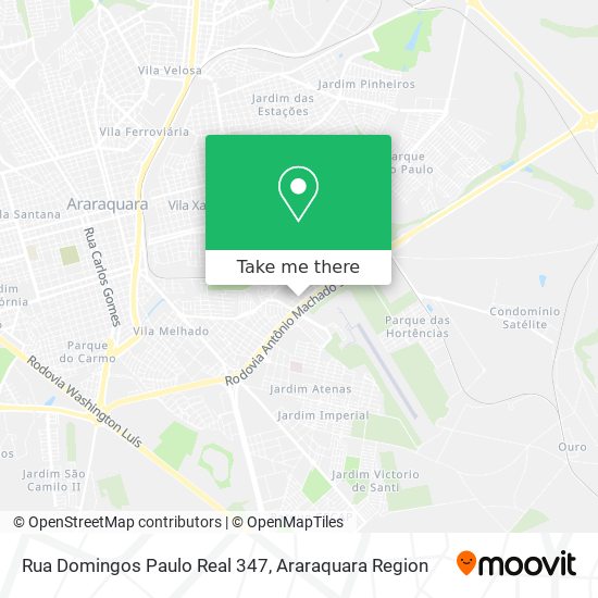 Rua Domingos Paulo Real 347 map