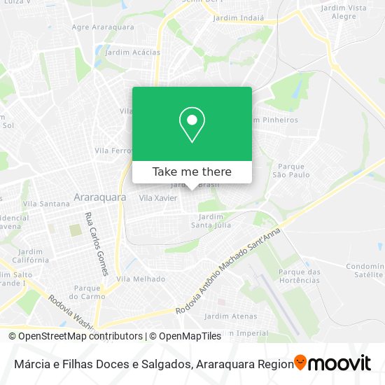 Márcia e Filhas Doces e Salgados map