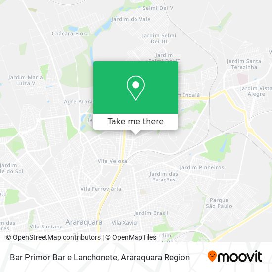Bar Primor Bar e Lanchonete map