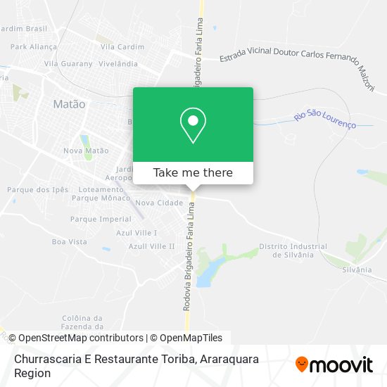 Churrascaria E Restaurante Toriba map