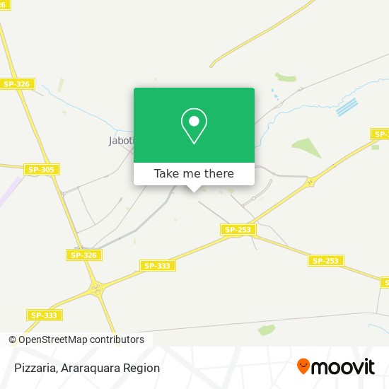 Pizzaria map