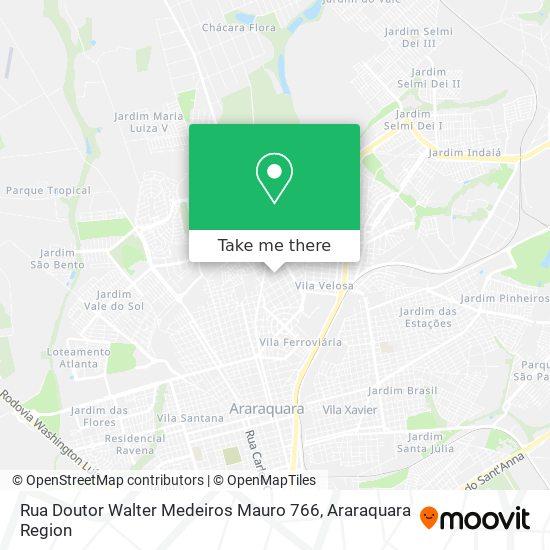 Rua Doutor Walter Medeiros Mauro 766 map