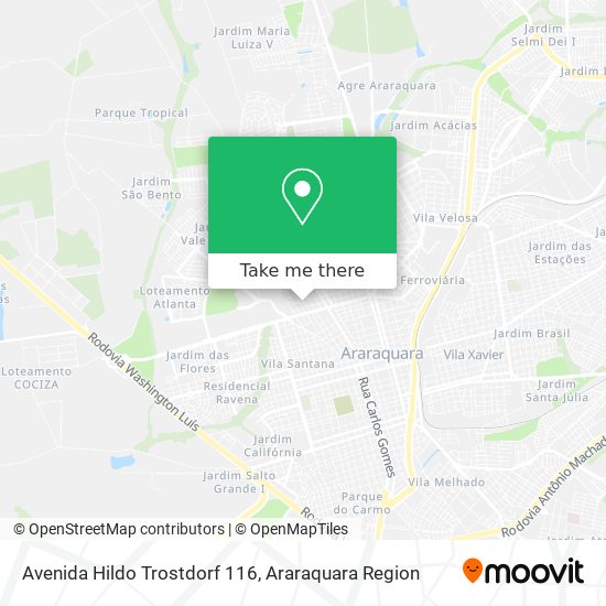 Avenida Hildo Trostdorf 116 map