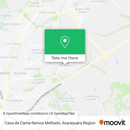 Casa de Carne Ramos Melhado map